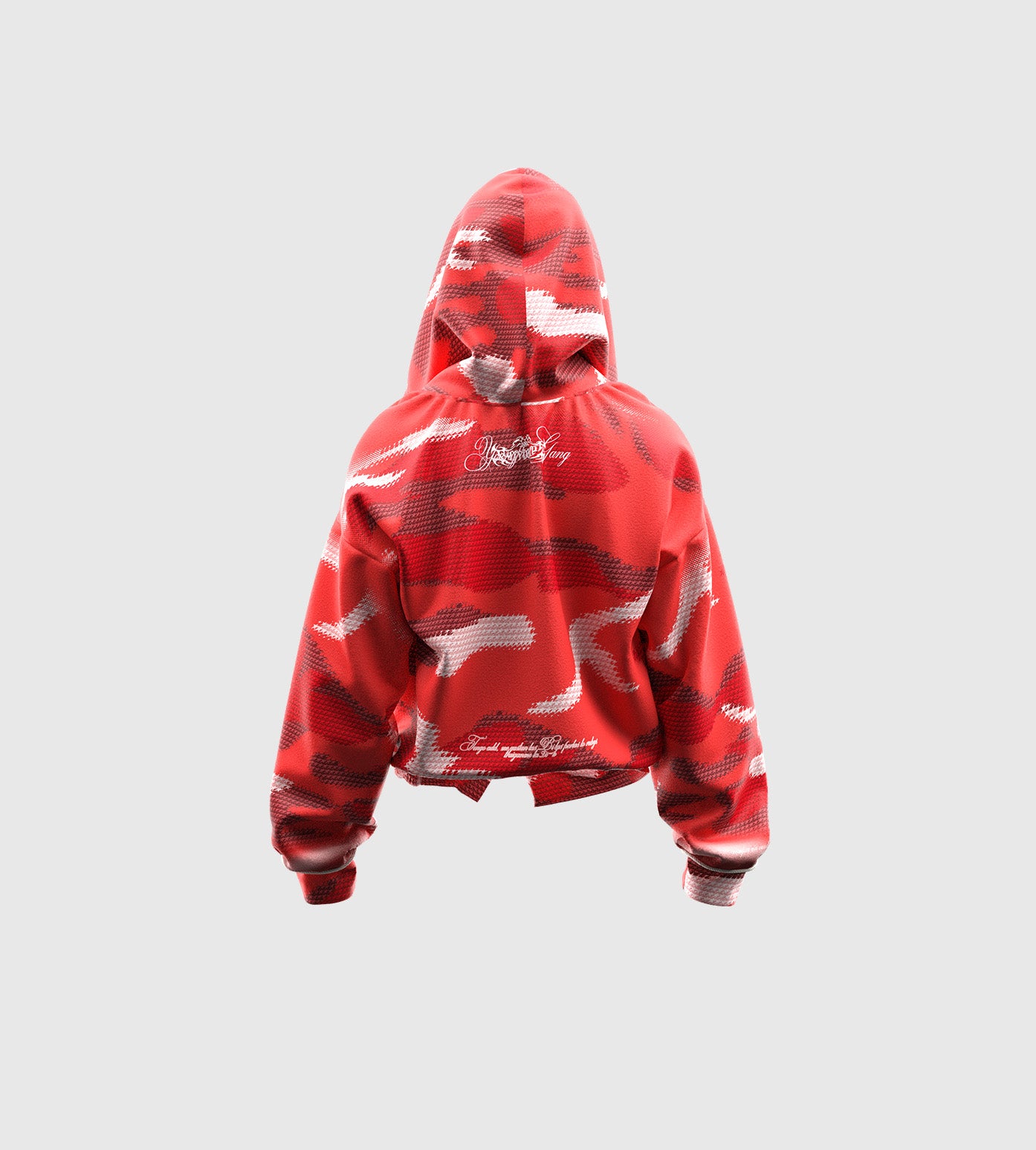 Zip Camo Red