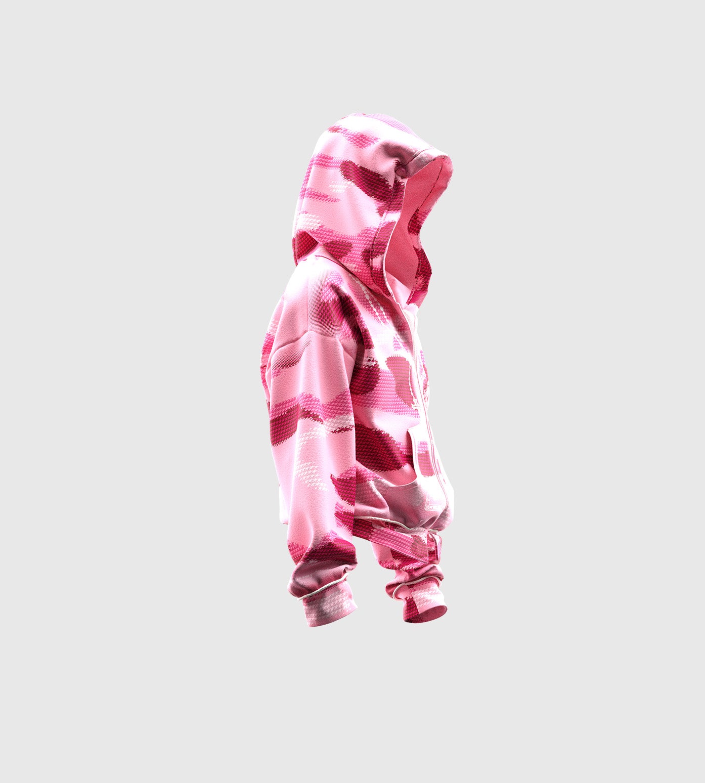 Zip Camo Pink