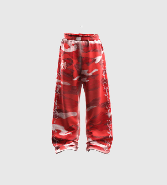 Jogger Camo Red